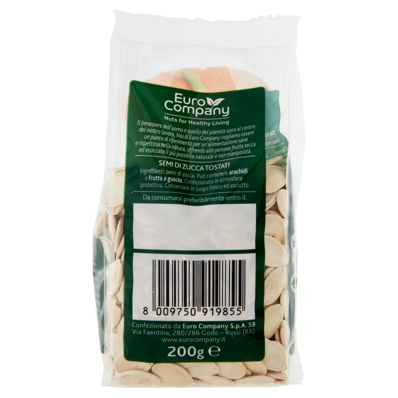 Semi di zucca tostati non salati 200 gr - Immagine 41