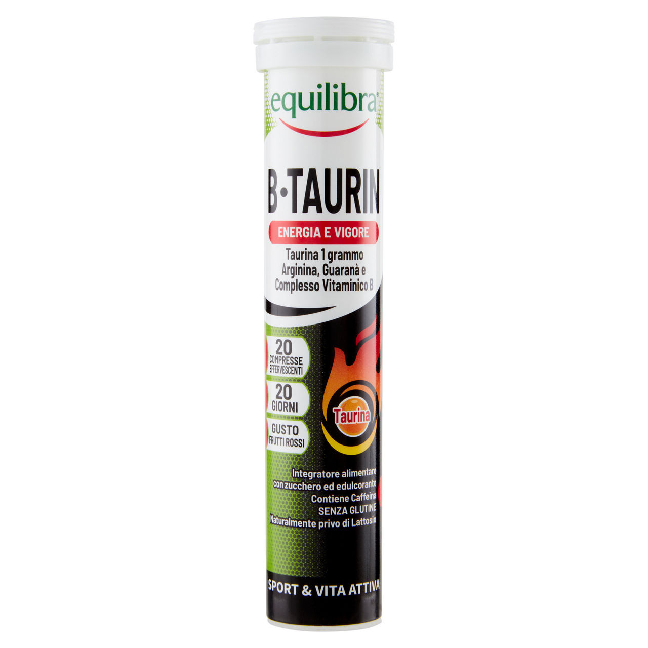 Integratore alimentare B-taurin 20 compresse effervescenti - Immagine 01