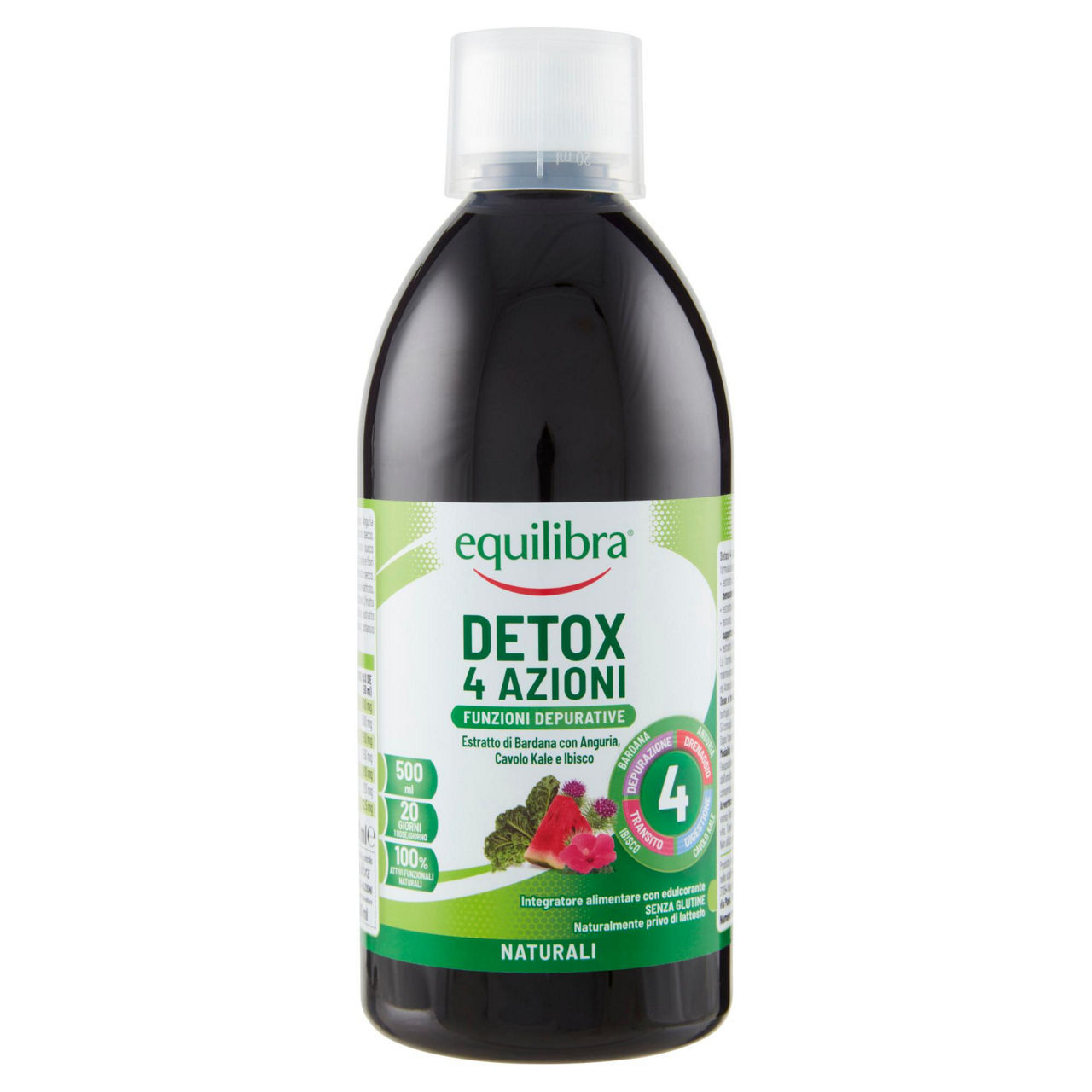 DETOX 4 AZIONI EQUILIBRA ML 500 - Immagine 01