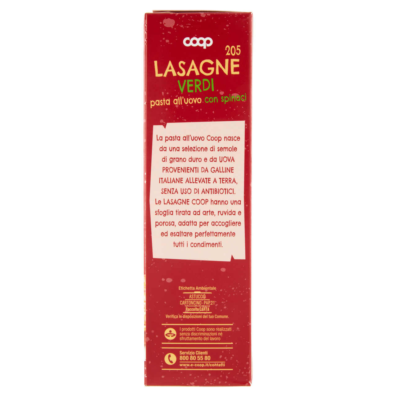 Lasagne verdi 205 pasta all'uovo con spinaci 500 g - Immagine 21