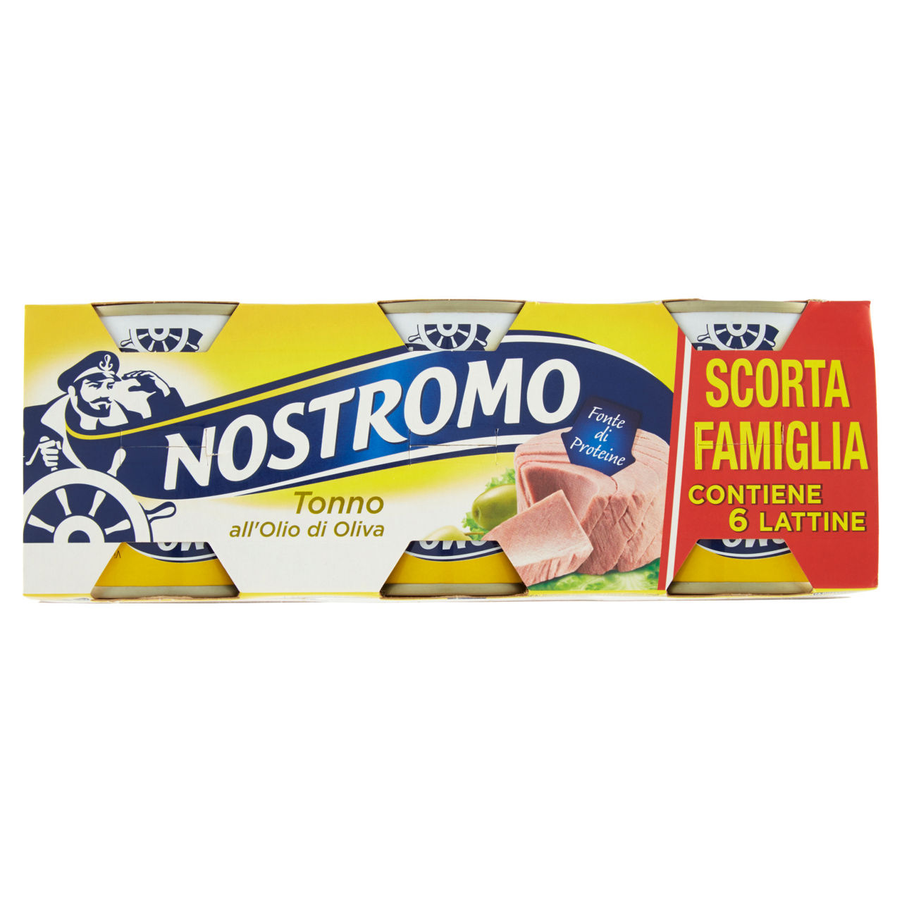 Tonno in olio di oliva 6 pz da 70 gr - Immagine 01