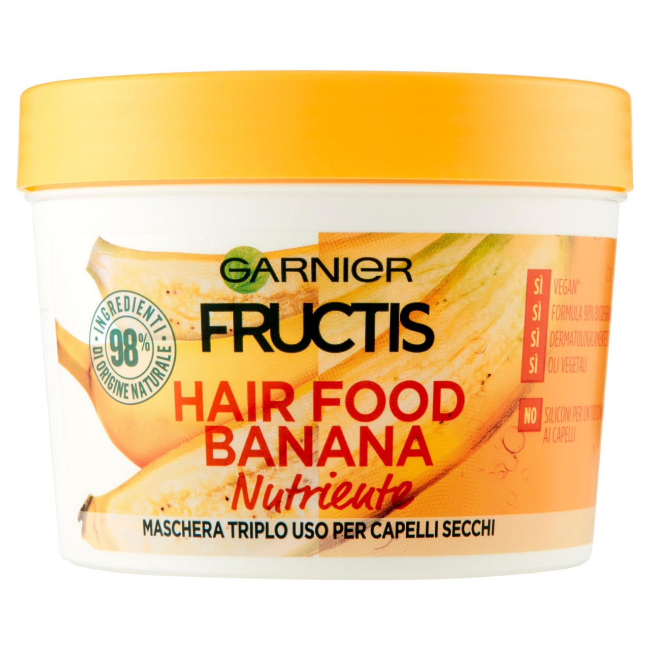 Maschera per capelli nutriente banana 390 ml - Immagine 01