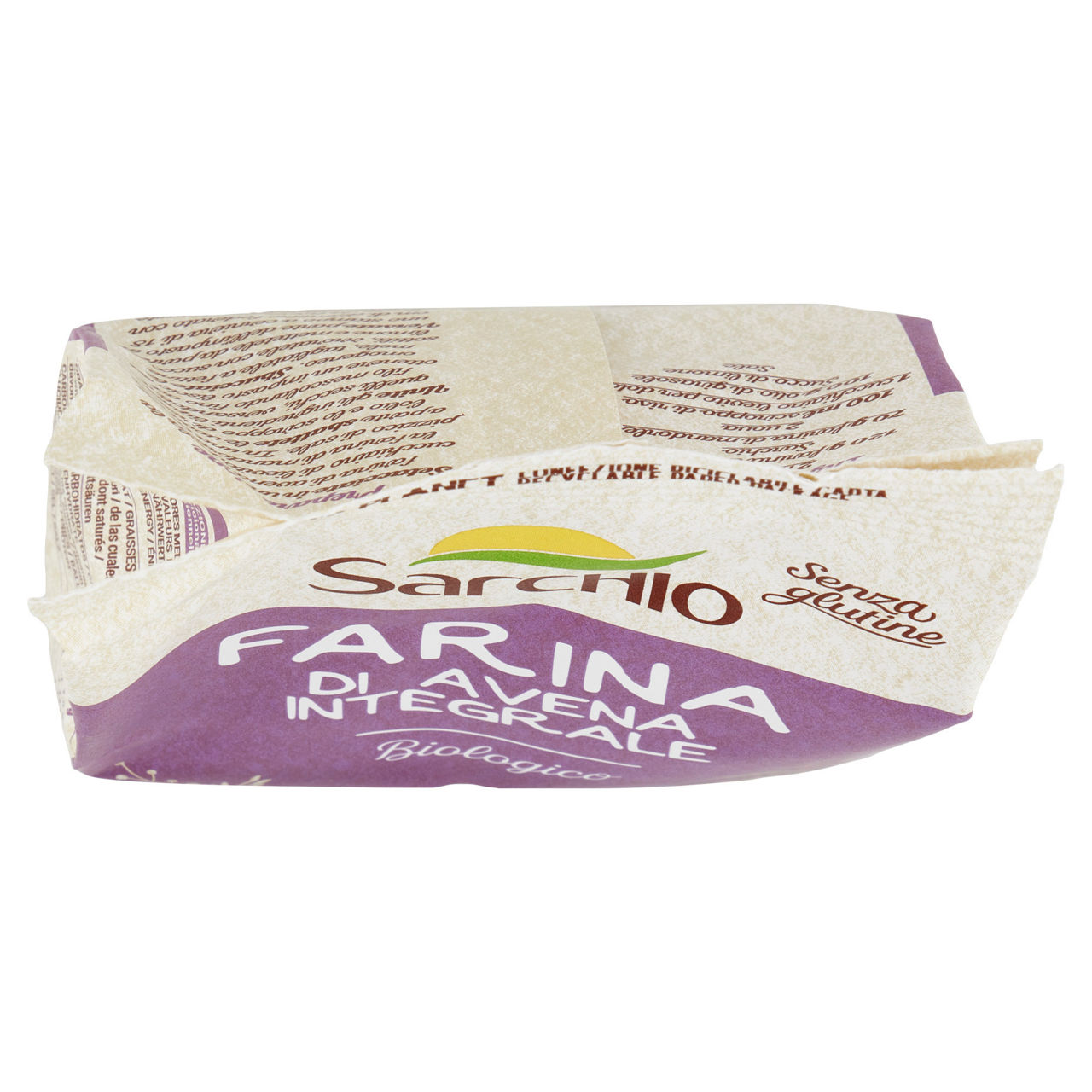Farina d'avena integrale bio sarchio sacchetto gr. 350 - Immagine 41