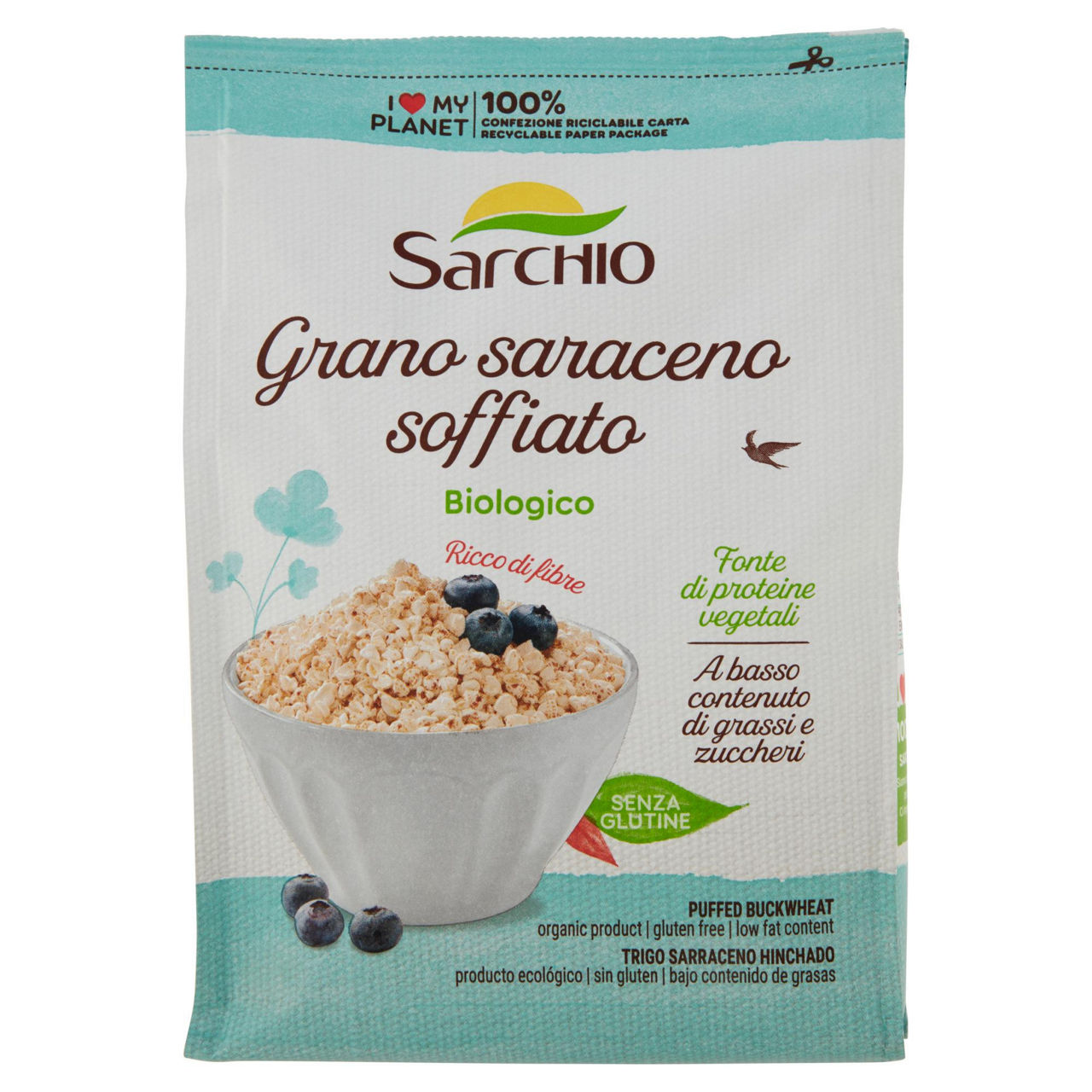 Grano saraceno soffiato 100 g - Immagine 01