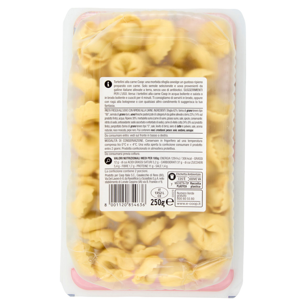 Tortellini freschi alla carne 250 gr - Immagine 51