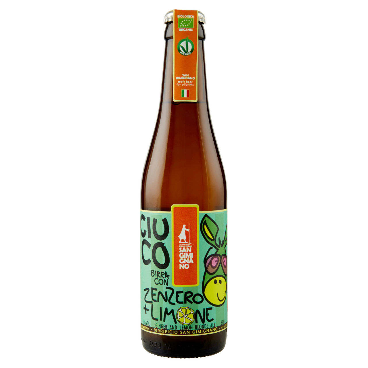 Birra bio zenzero-limone 33cl