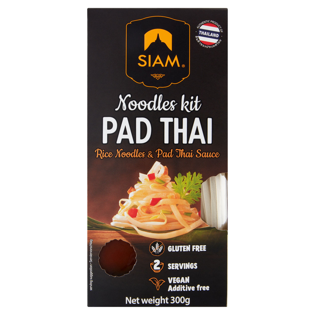 Kit per preparazione giapponese noodles di riso e salsa pad thai 300 gr