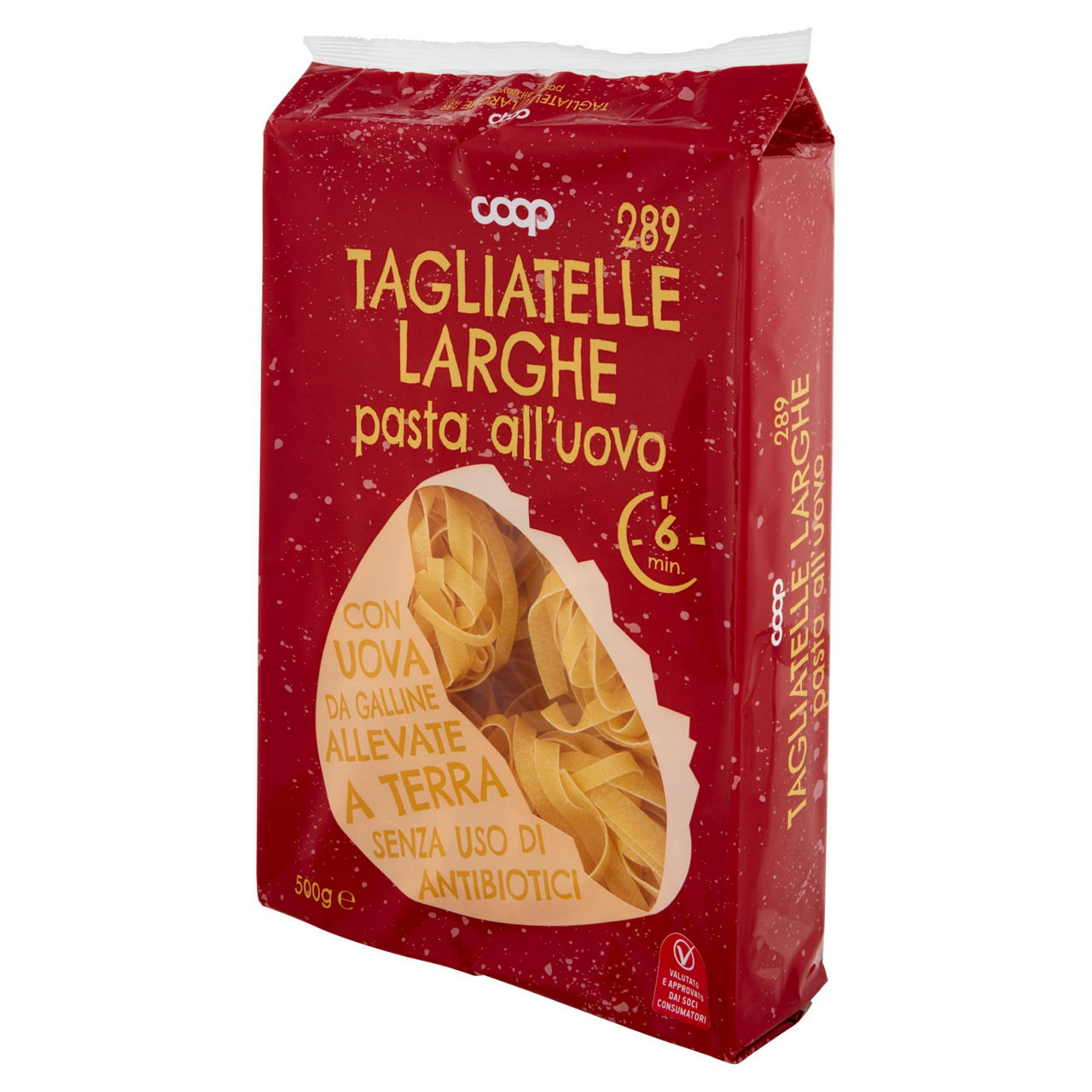 Tagliatelle larghe n. 289 pasta all'uovo 500 gr - Immagine 21