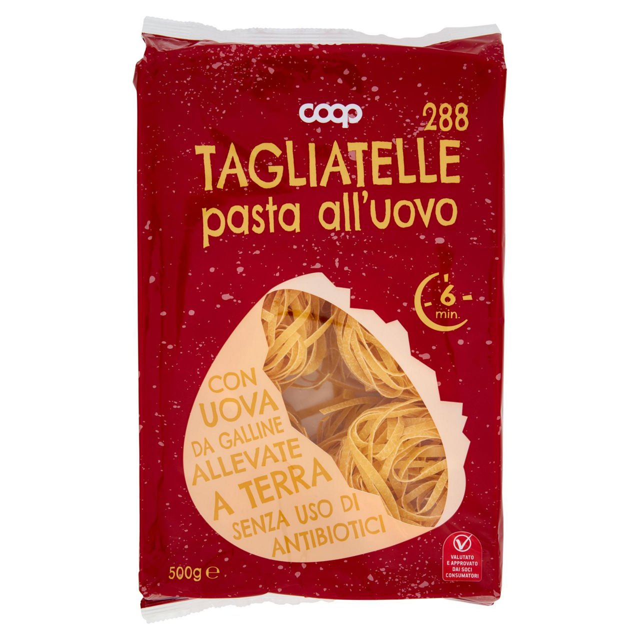 Tagliatelle n. 288 pasta all'uovo 500 g