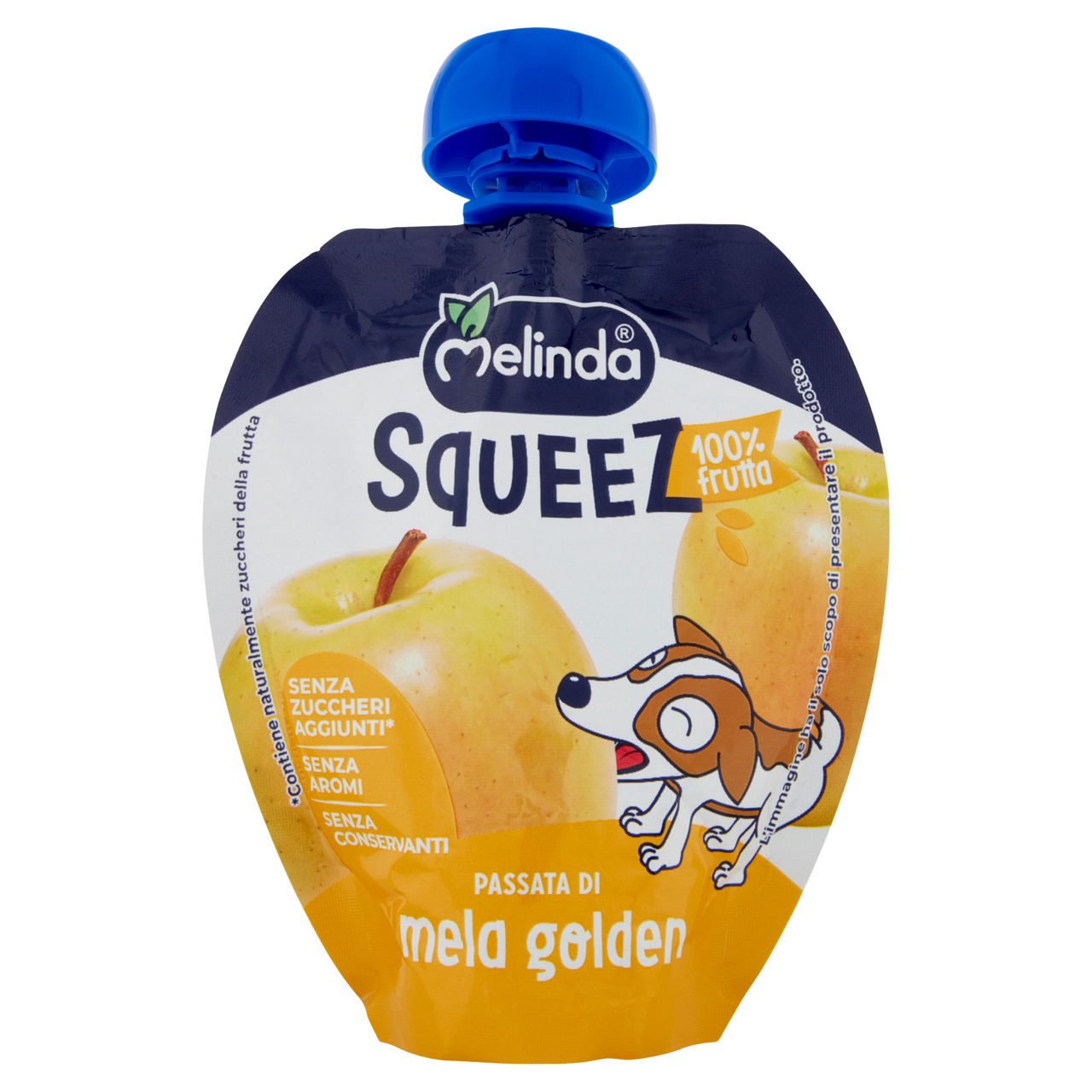 Passata di mela golden squeez 90 gr - Immagine 01
