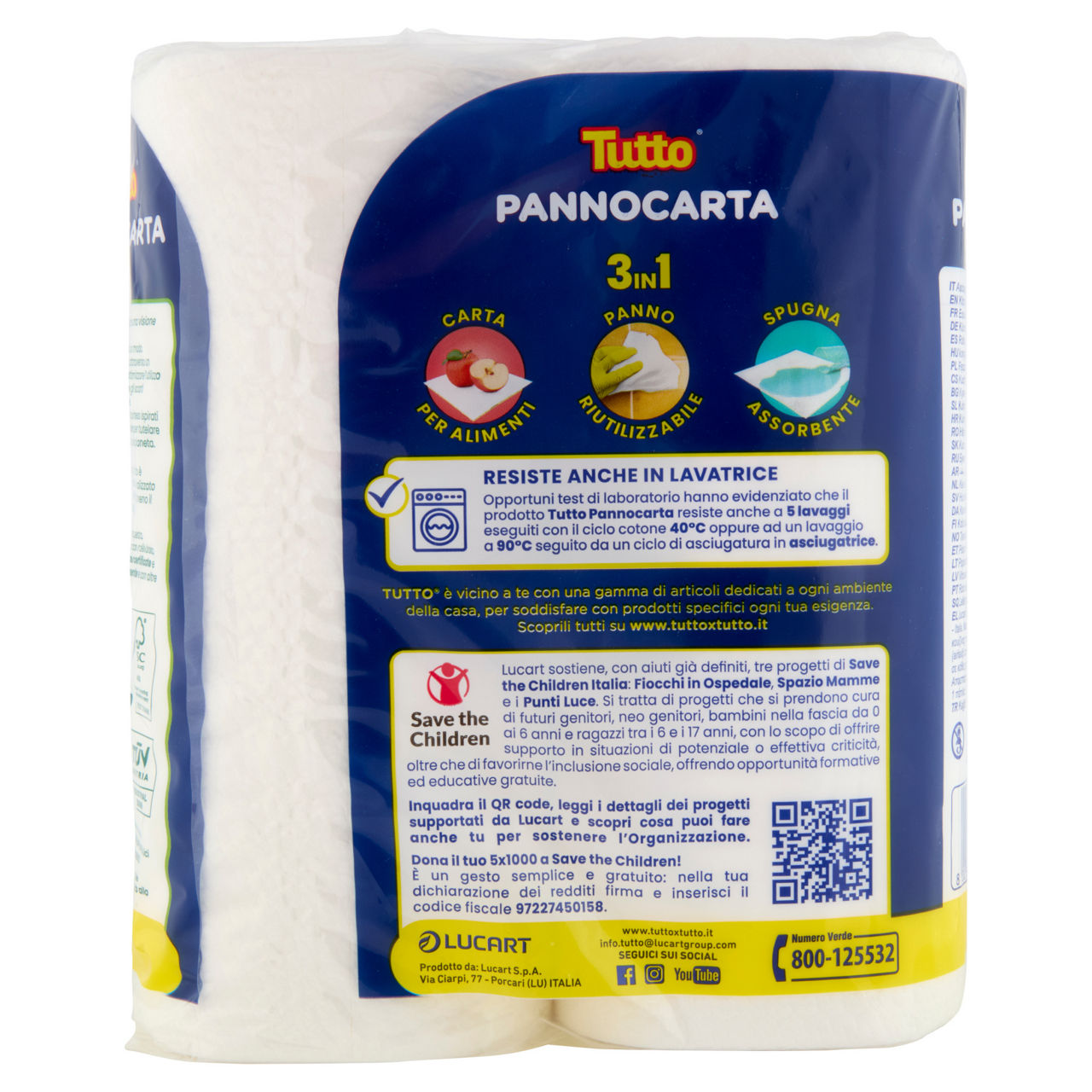 Pannocarta tutto  3 in 1 new + 40% di performance pz 2 - Immagine 31