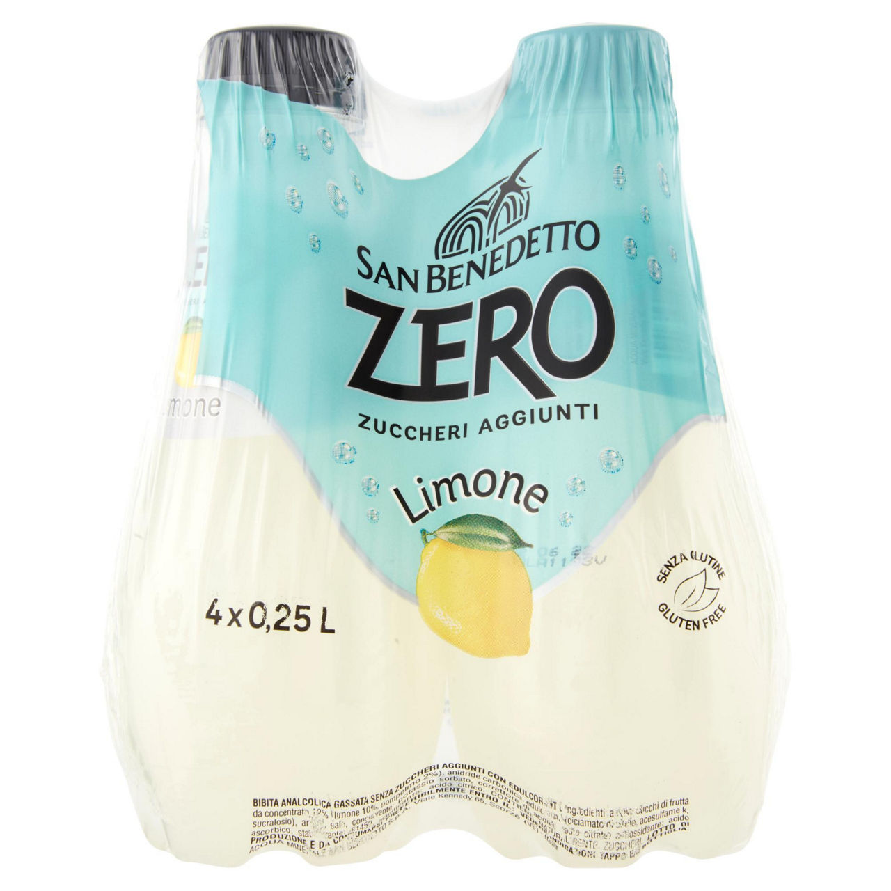 Bibita al limone zero zuccheri 4 pz x 250 ml - Immagine 11