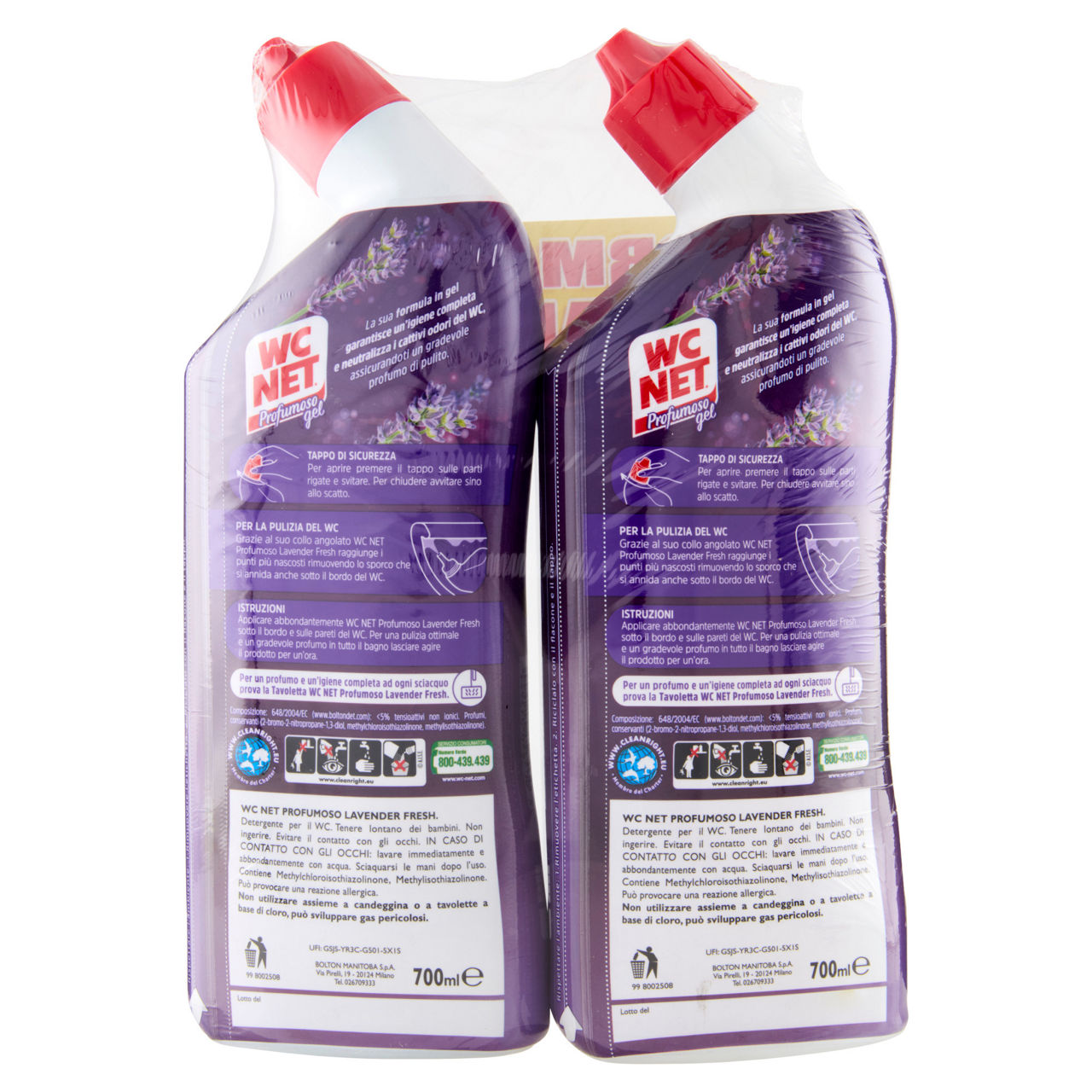 Detergente WC profumoso gel 2 pz x 700 ml - Immagine 31
