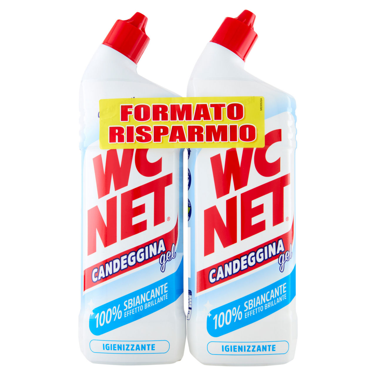 Detergente WC candeggina gel 2 pz x 700 ml - Immagine 01