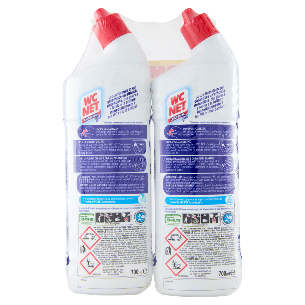 Detergente WC candeggina gel 2 pz x 700 ml - Immagine 31