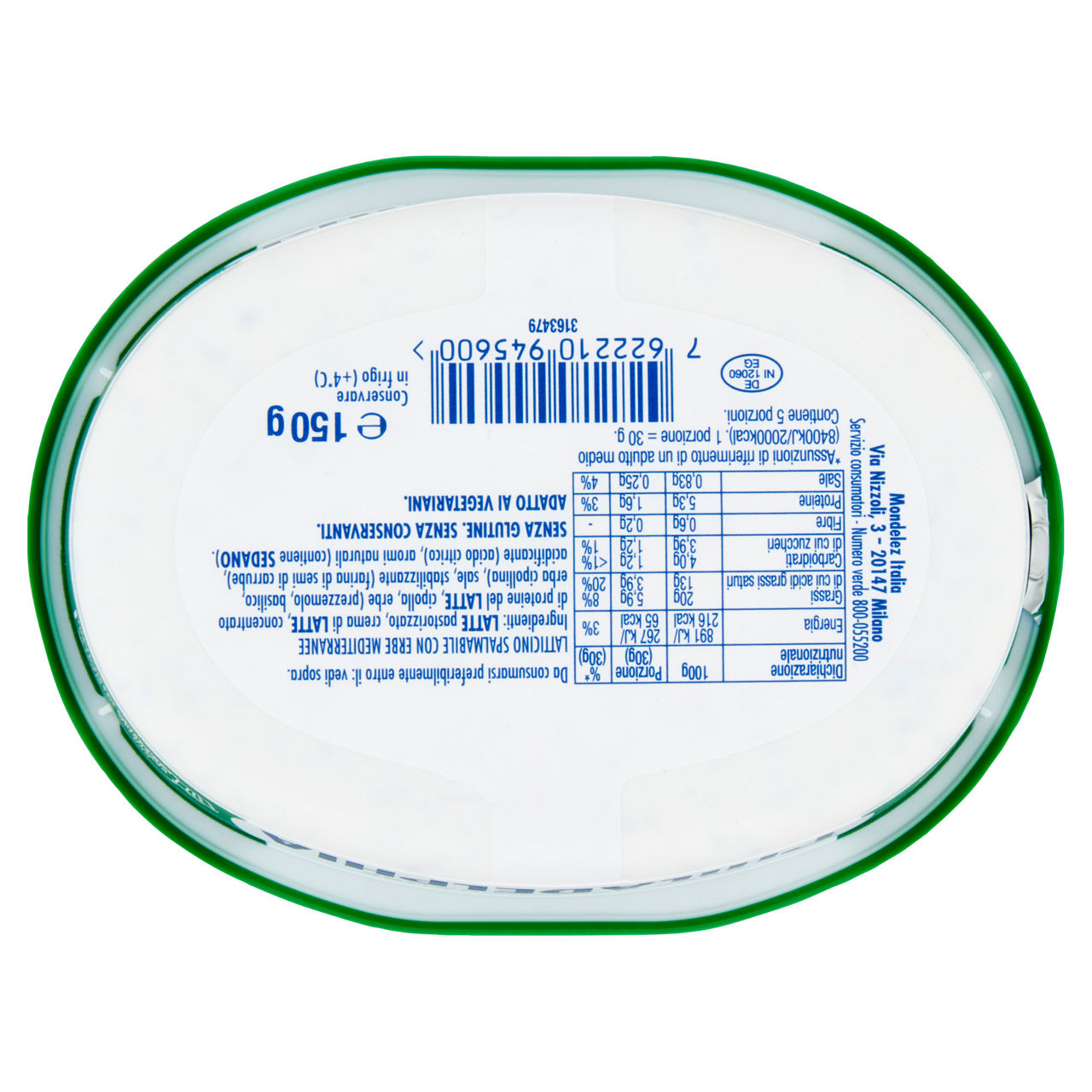 Formaggio fresco spalmabile con erbe Mediterranee 150 gr - Immagine 11