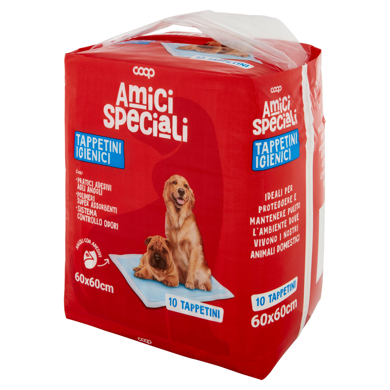 Tappetini assorbenti per animali domestici 60x60 cm 10 pz - Immagine 41