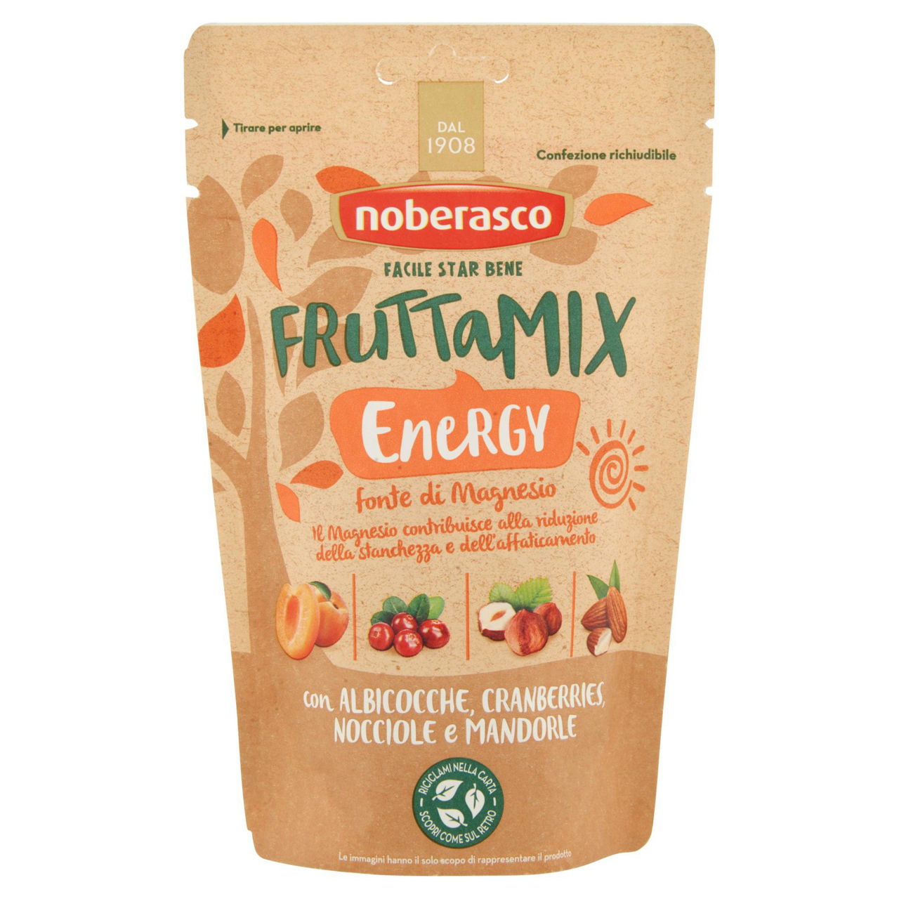 Mix di frutta disidratata e frutta a guscio 150 gr
