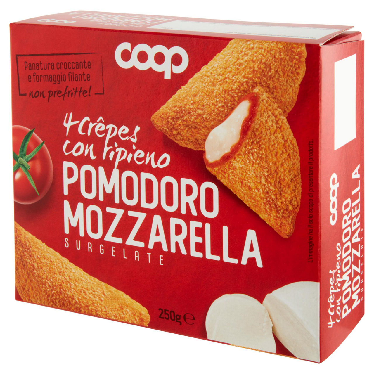 Crêpes con ripieno di pomodoro e mozzarella 4 pz 250 gr - Immagine 21
