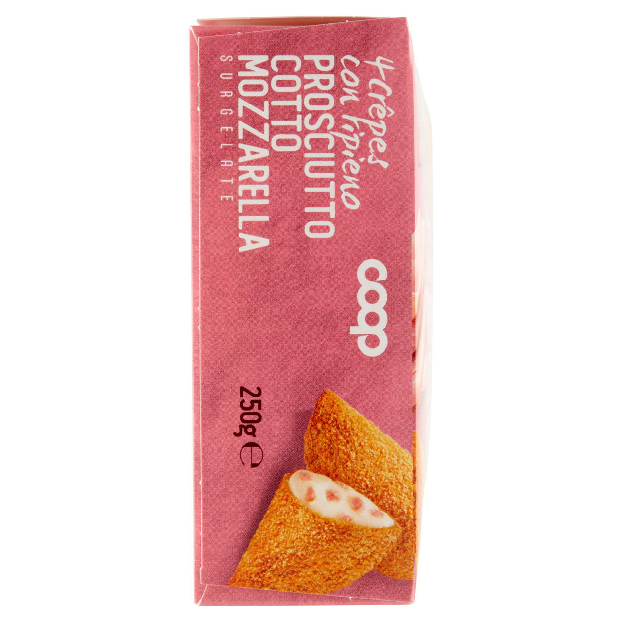 Crêpes con ripieno di prosciutto cotto e mozzarella 4 pz 250 gr - Immagine 11
