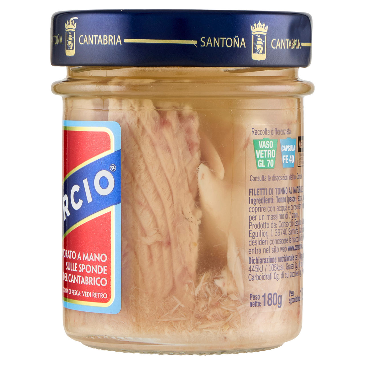 Filetti di tonno al naturale 180 gr - Immagine 21
