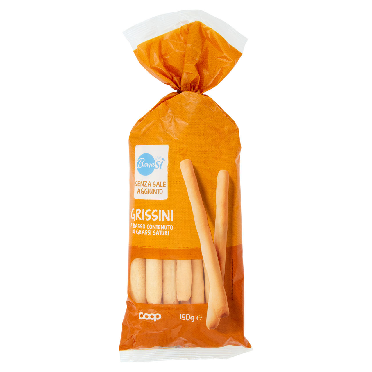 Grissini senza sale aggiunto 150 g - Immagine 01