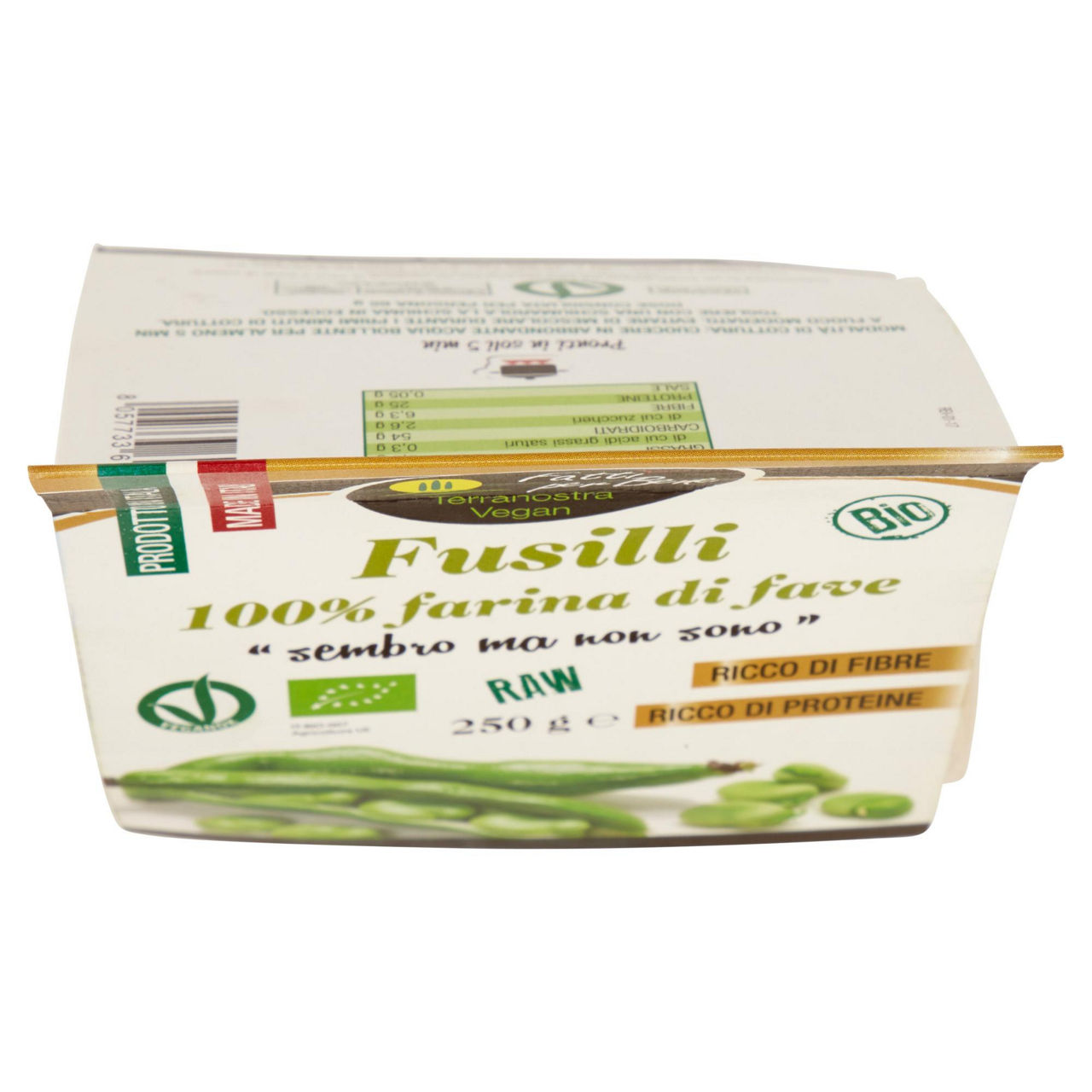 FUSILLI FARINA DI FAVE BIO TERRA NOSTRA 250G - Immagine 21