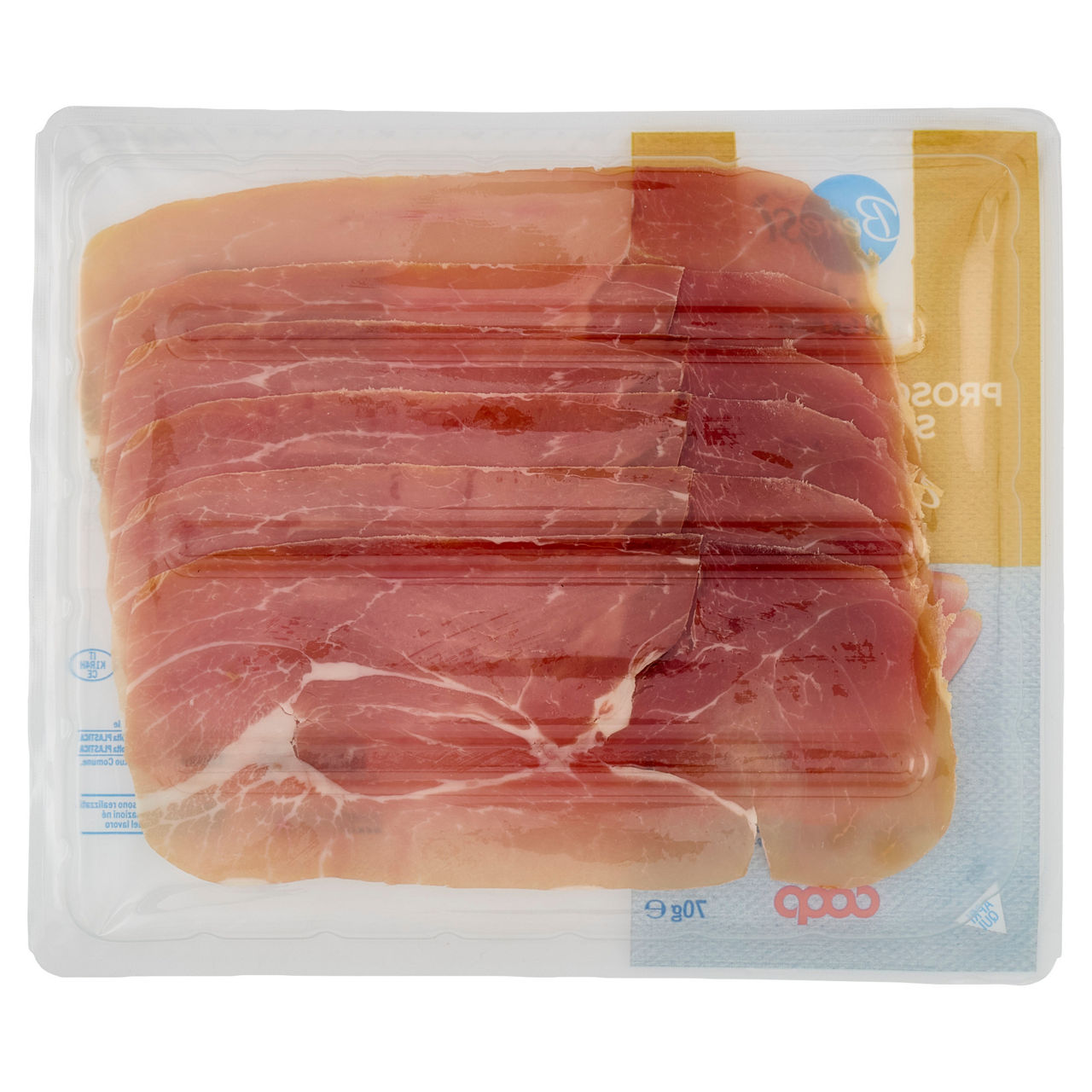 Prosciutto crudo stagionato light affettato 70 gr - Immagine 31