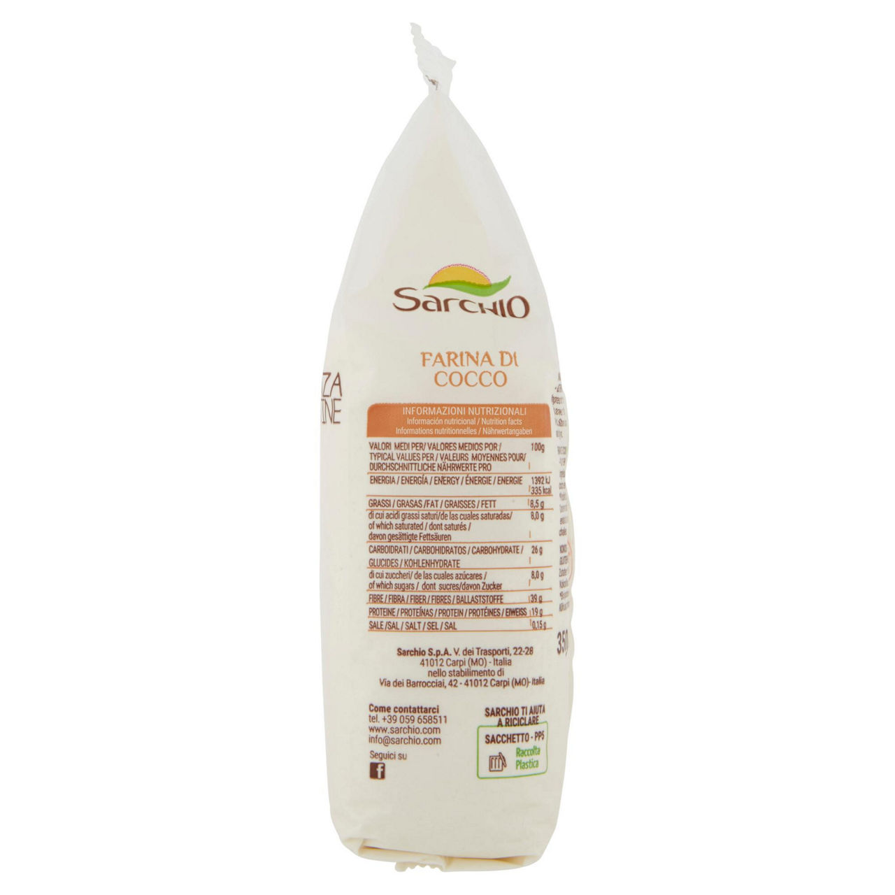 Farina di cocco bio 350 gr - Immagine 31