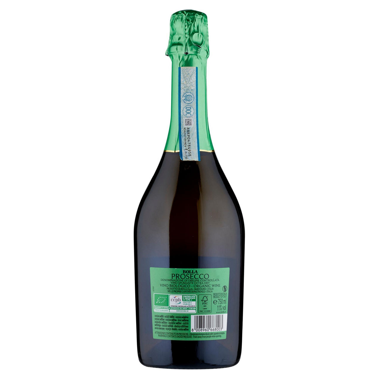 Spumante Prosecco DOC extra dry bio 750 ml - Immagine 51