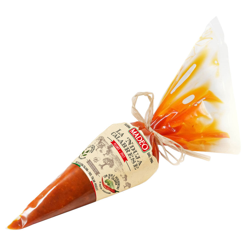 Nduja Calabrese piccante in sac-a-poche 200 gr