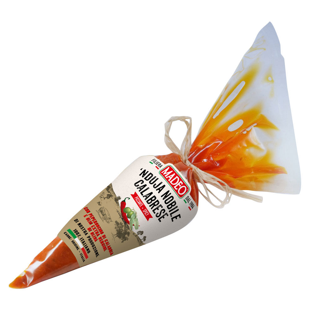 Nduja Calabrese piccante in sac-a-poche 200 gr