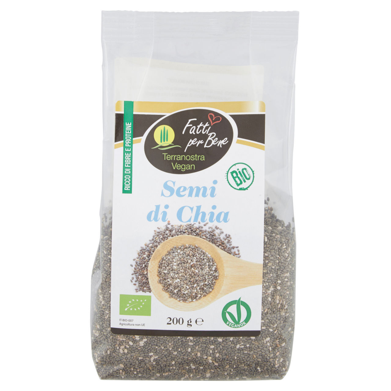 Semi di chia bio 200 gr - Immagine 01
