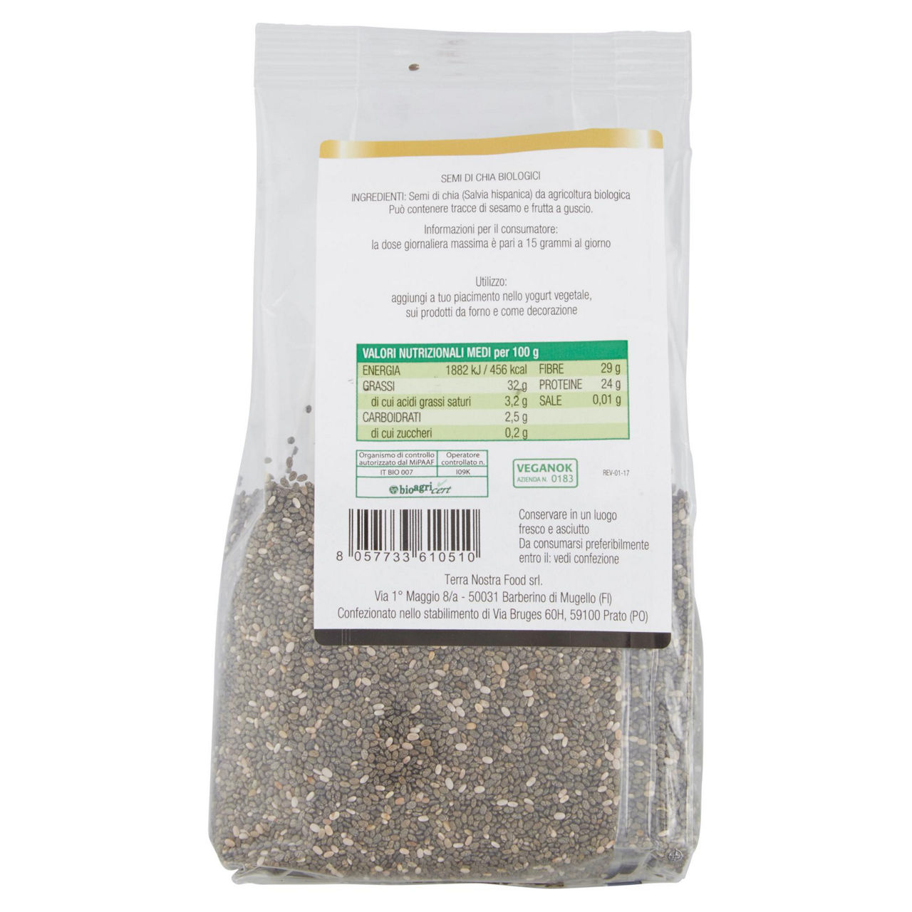 Semi di chia bio 200 gr - Immagine 11