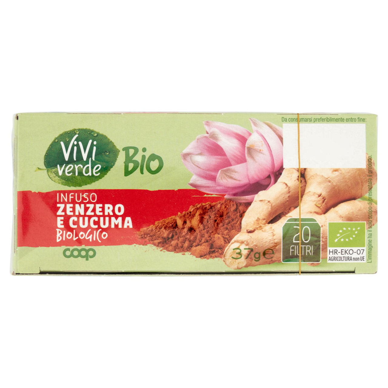 Infuso zenzero e curcuma bio 20 filtri - Immagine 31