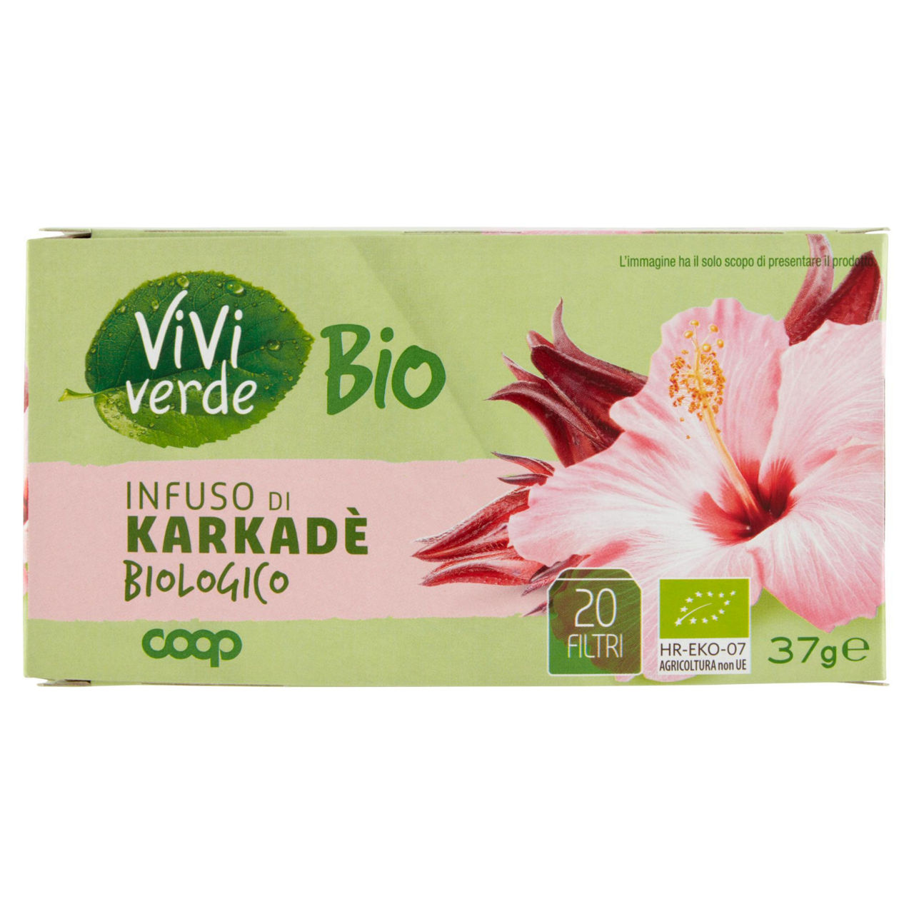 Infuso di karkadè bio 20 filtri  - Immagine 01