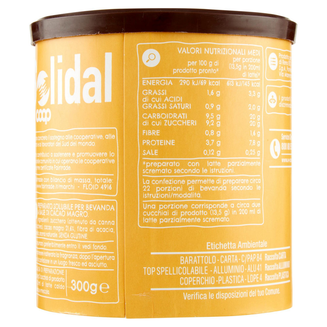 Preparato solubile a base di cacao 300 gr - Immagine 21