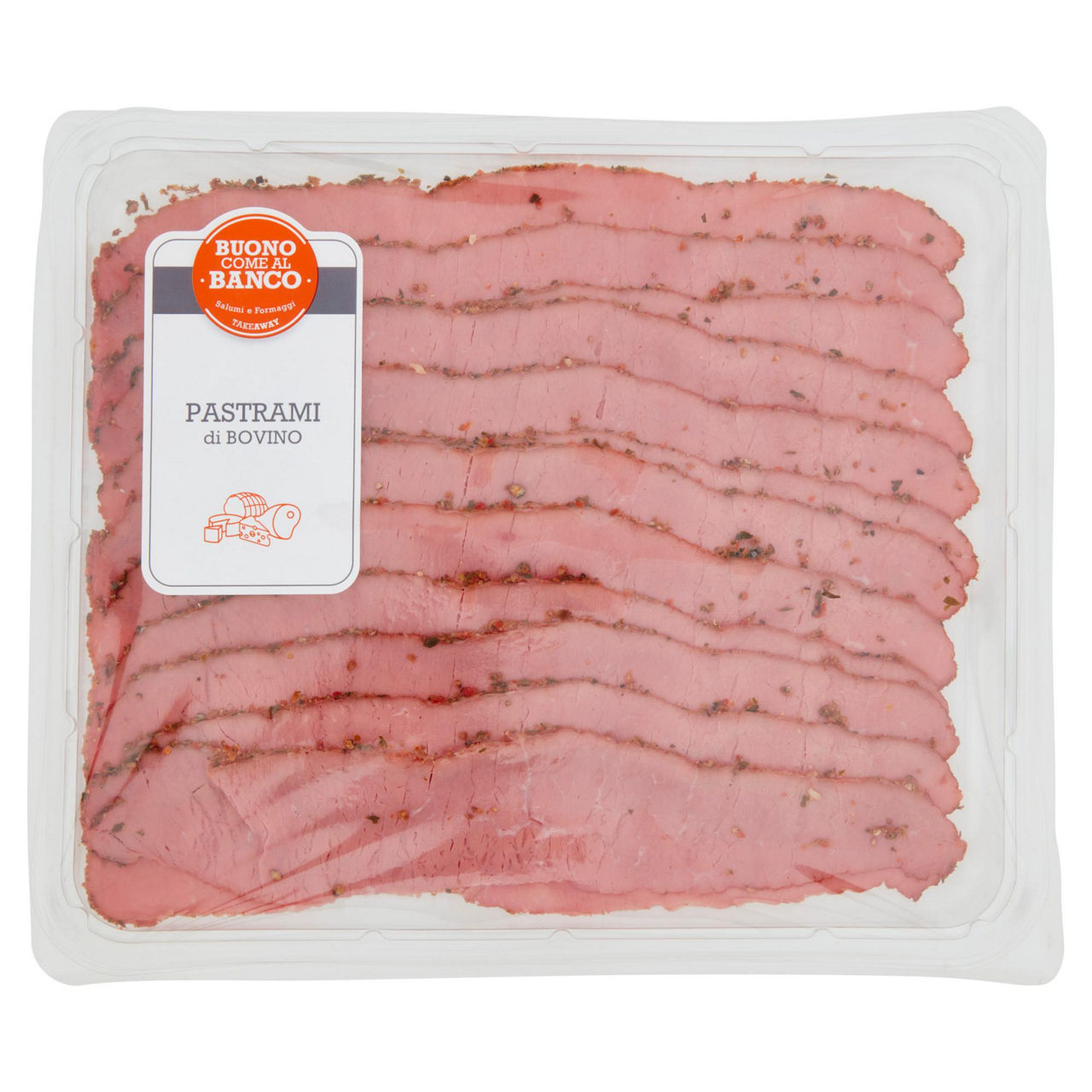 Pastrami di bovino 110 gr