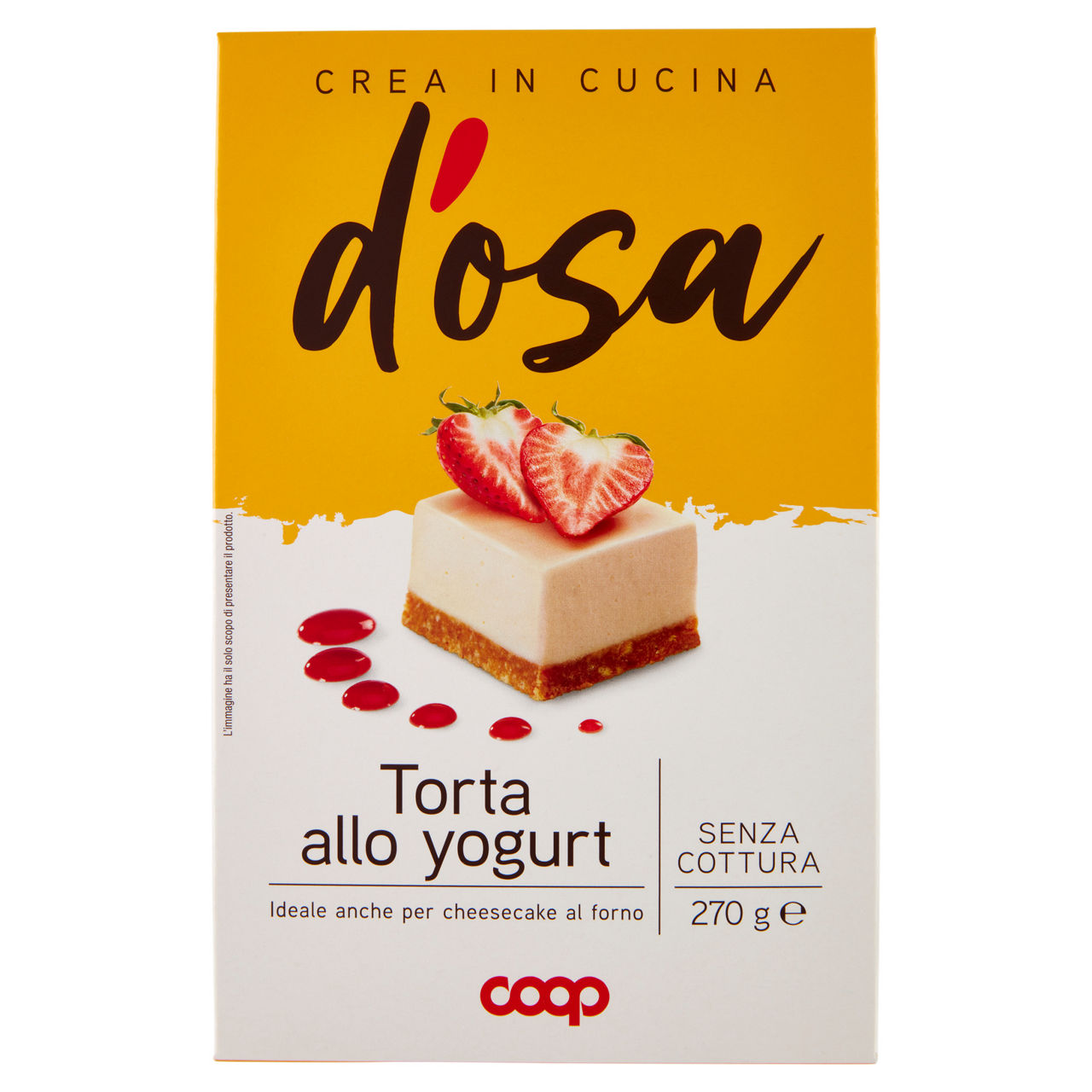 Preparato per torta allo yogurt 270 gr