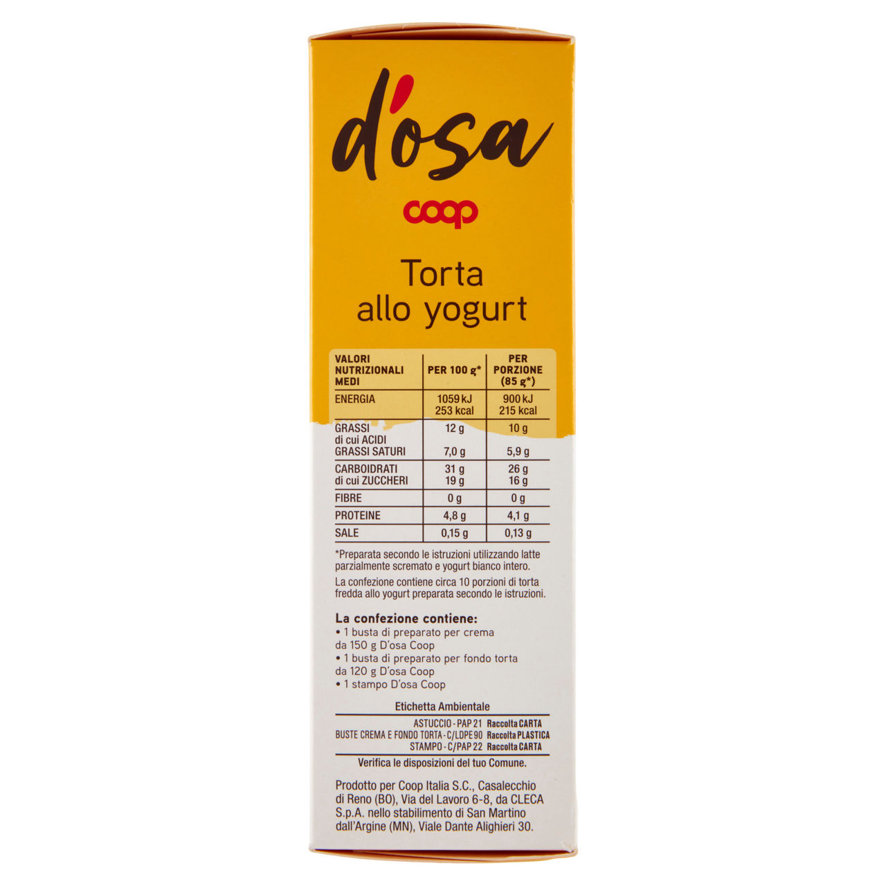 Preparato per torta allo yogurt 270 gr - Immagine 21