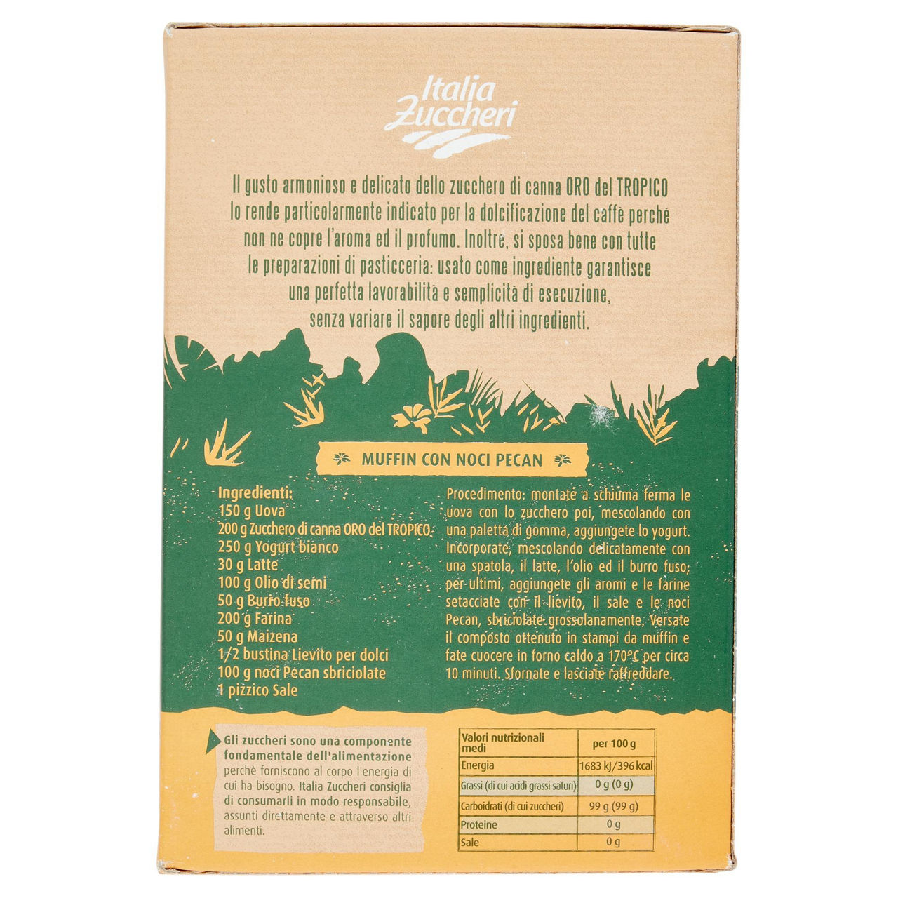 Zucchero grezzo di canna Oro del Tropico 1 kg - Immagine 31