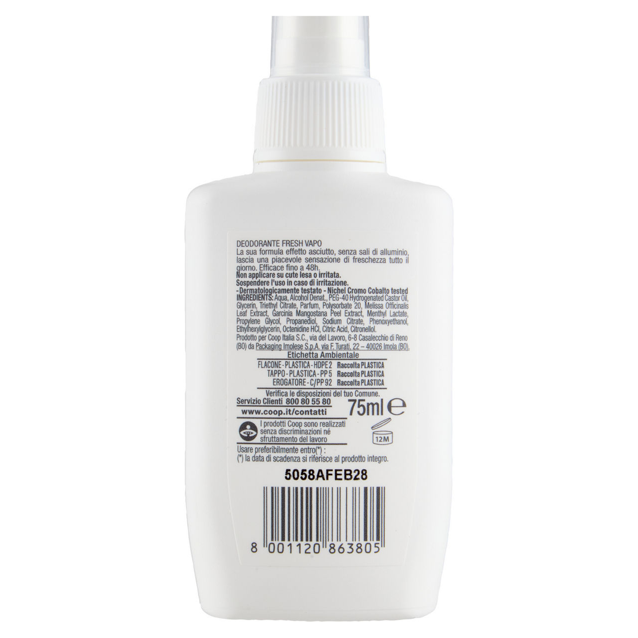 Deodorante io coop fresh vapo ml 75 - Immagine 131