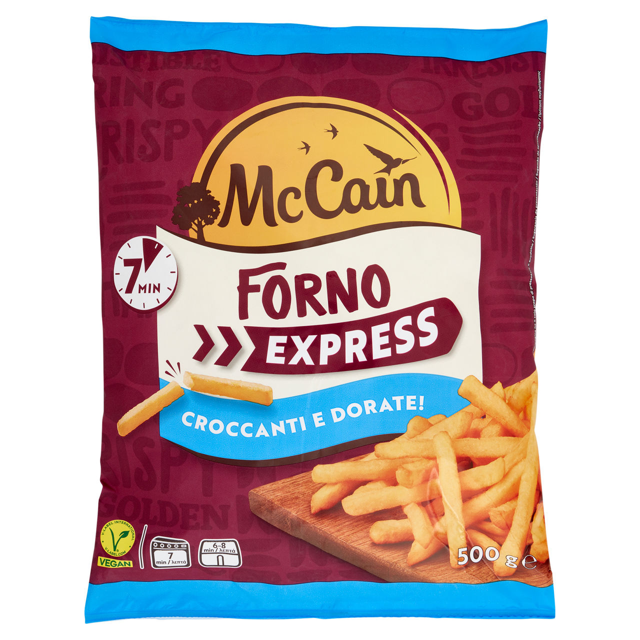 Patate croccanti prefritte e surgelate 500 gr - Immagine 01