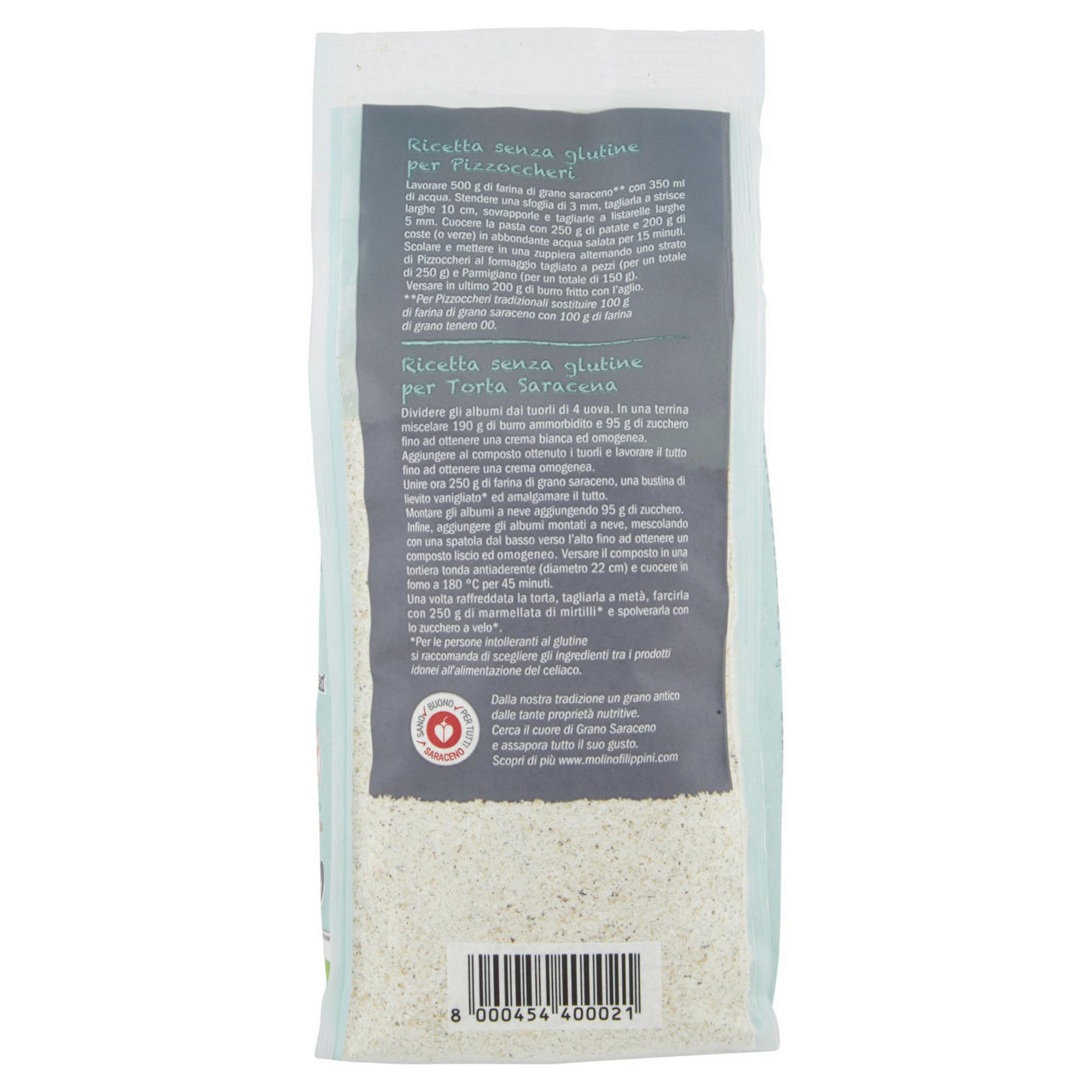 Farina di Grano Saraceno senza glutine bio 500 gr - Immagine 51