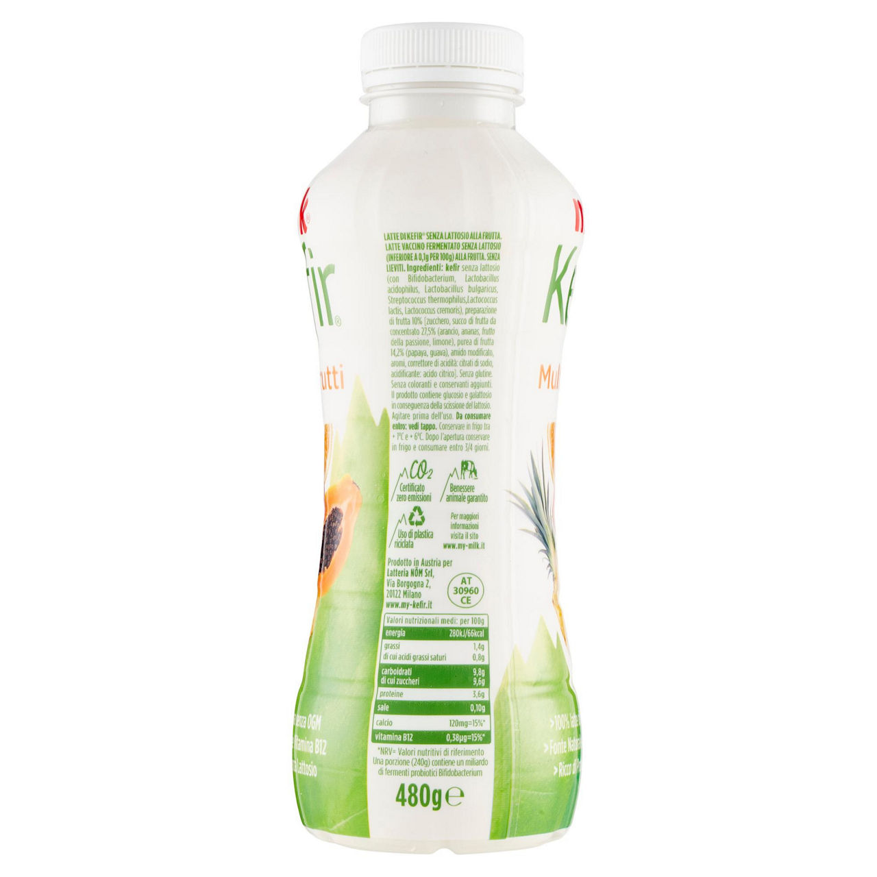 Kefir da bere multifrutti 480 gr - Immagine 41