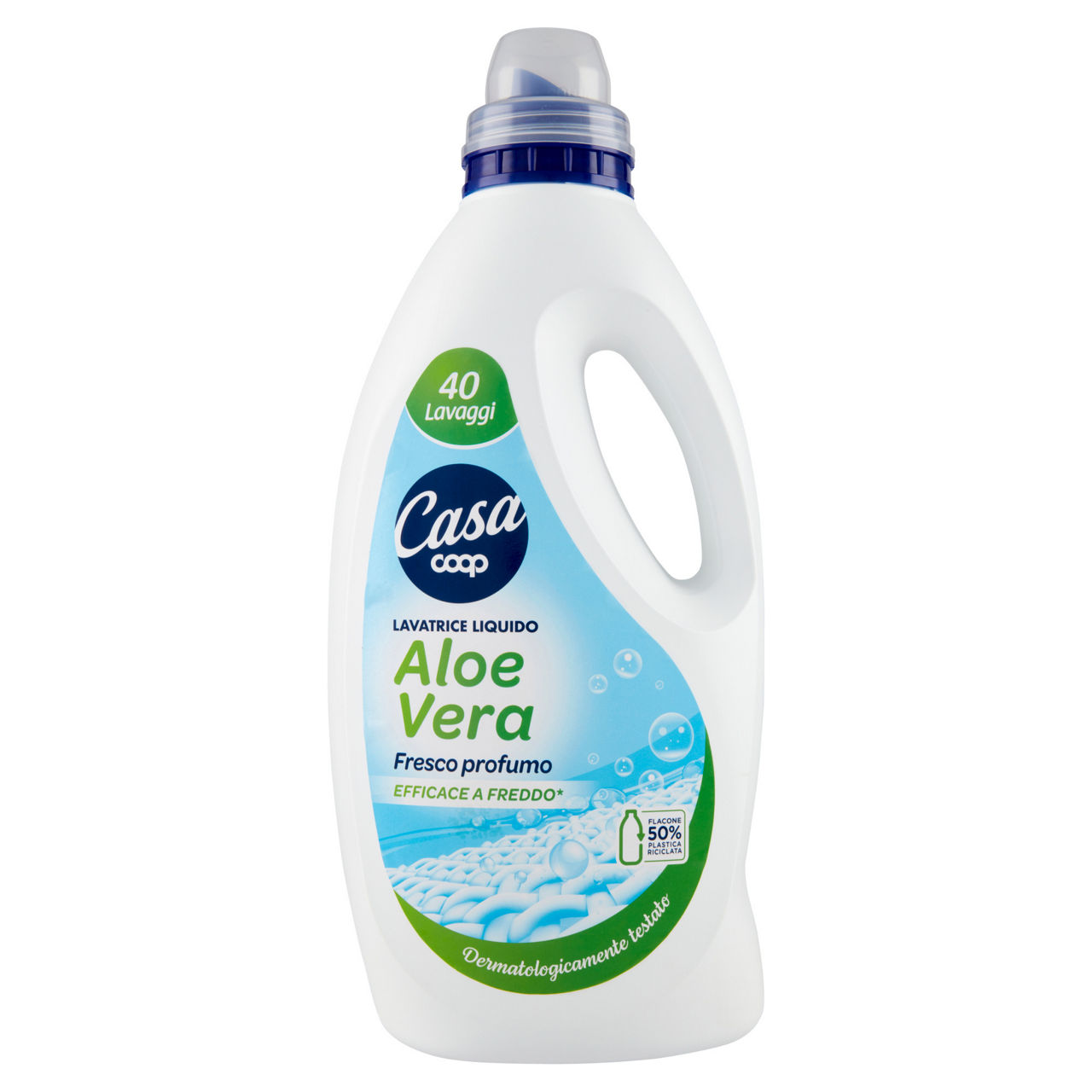 Detersivo lavatrice liquido aloe vera 40 lavaggi 2 l
