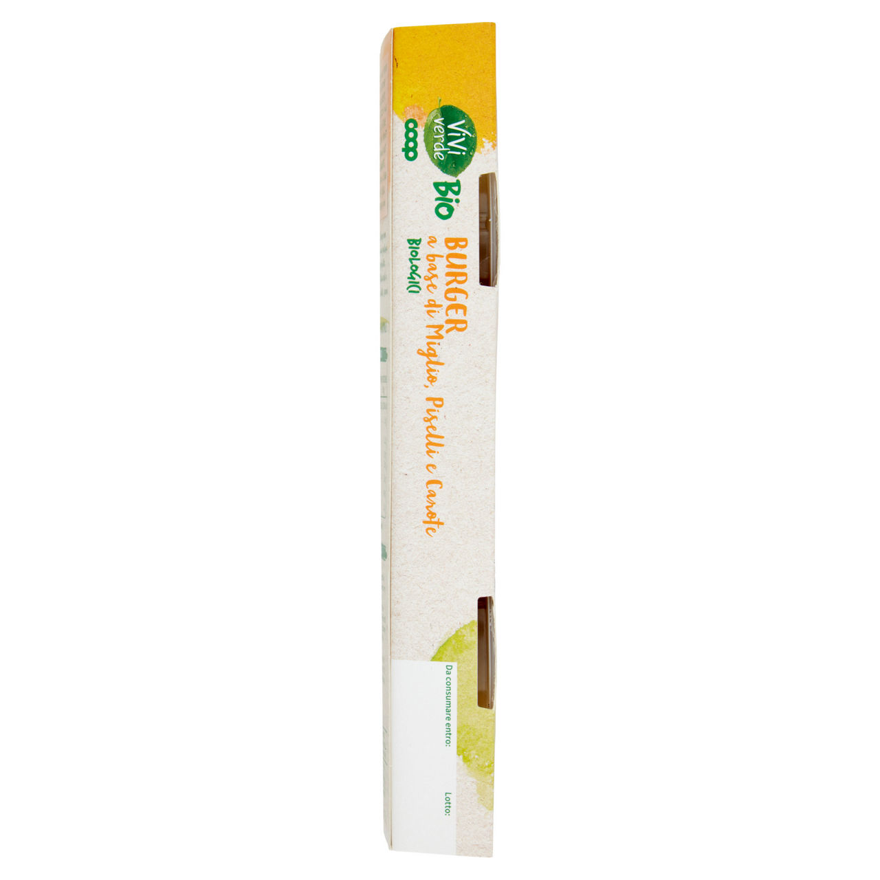 Burger vegetali a base di miglio piselli e carote bio 2 pz 190 gr - Immagine 51