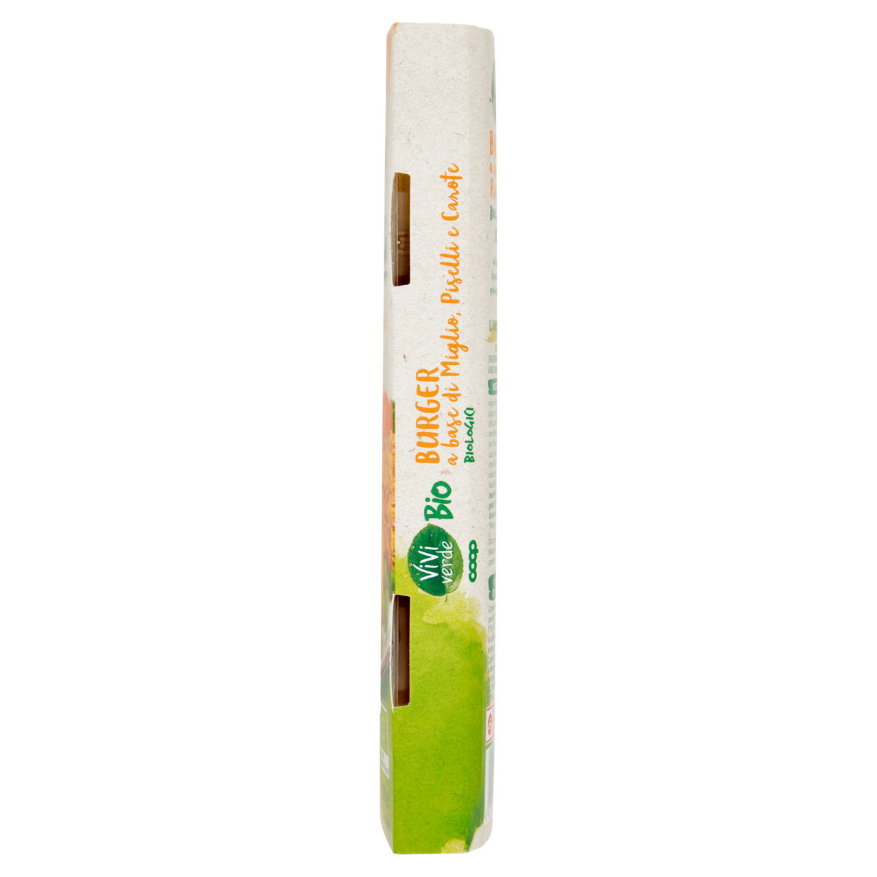 Burger vegetali a base di miglio piselli e carote bio 2 pz 190 gr - Immagine 21