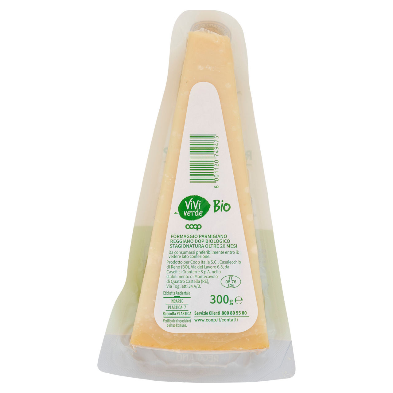 Parmigiano Reggiano DOP bio 300 gr - Immagine 41