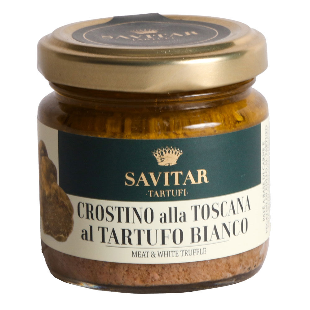 Crostino alla Toscana con tartufo bianco 80 gr - Immagine 01